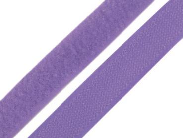 Klettband Breite 20mm Lavendel